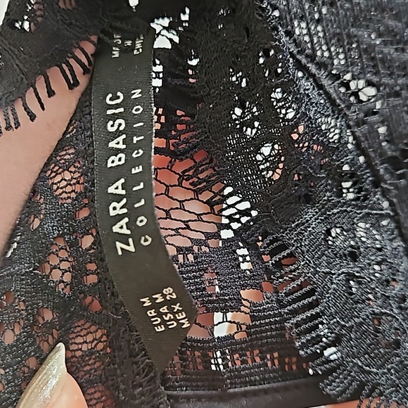 NWOT Zara lace top - Picture 2 of 3